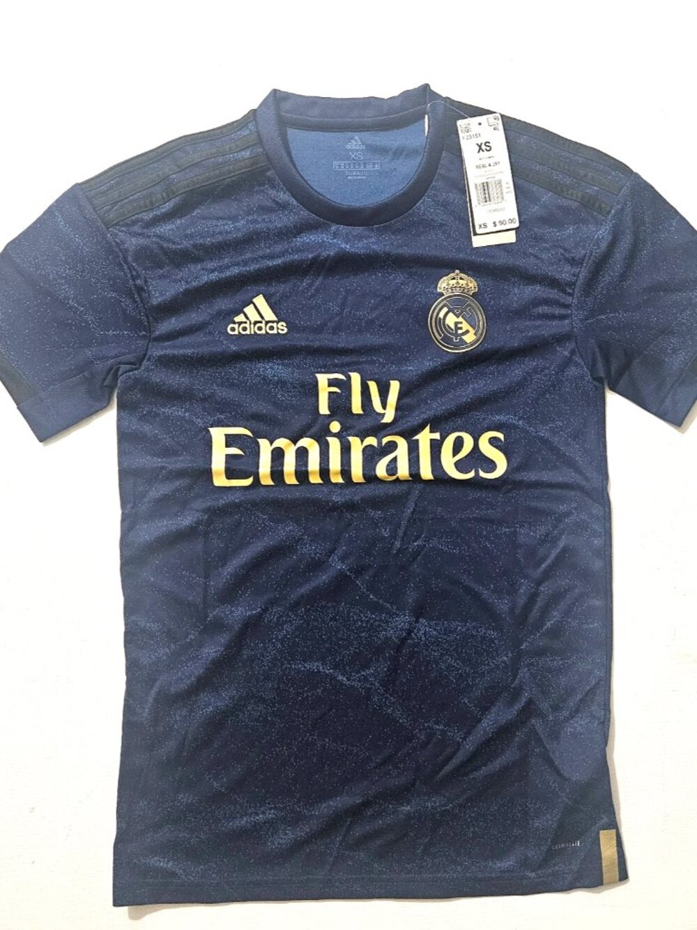 Real Madrid Adidas Away Jersey 2019 2020 FJ3151 XS Soccer FJ3151